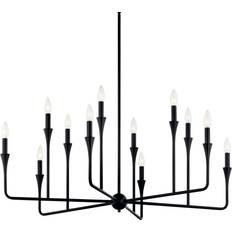 Kichler Alvaro Black Pendant Lamp 39.8"