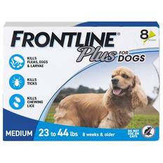 Frontline Plus Flea and Tick Treatment for Medium Dogs Up to to CT