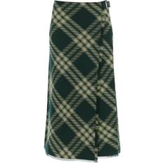 Burberry Women Skirts Burberry Maxi Kilt With Check Pattern