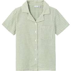 Oberteile Name It Kid's Regular Fit Shirt - Oil Green (13229483)