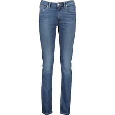 Gant Women Jeans Gant Sleek Slim-Fit Faded Women's Jeans