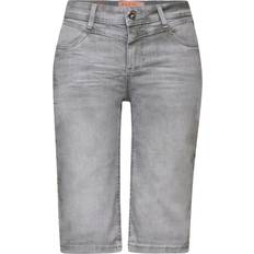 Herren - W32 Shorts Street One Jeansshorts "Style Jane" Eingrifftaschen, für Damen, grau