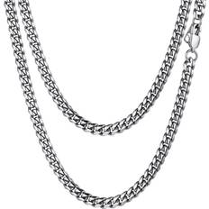 Prosteel Trendy Cuban Links Necklace - Silver