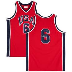 Game Jerseys on sale Fanatics Authentic Patrick Ewing Team USA Autographed Red Mitchell & Ness 1984 Jersey