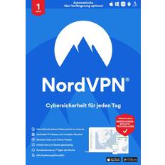 Office-Programm NordVPN Service VPN Download and Product Key 6 Devices 1 Year