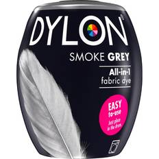 Vannbasert Tekstilfarger Dylon All in 1 Fabric Dye Smoke Grey 350g