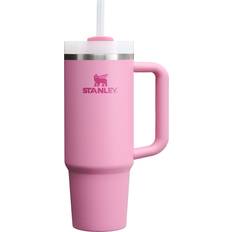 Stanley cup with handle Stanley Quencher H2.0 FlowState Peony Travel Mug 30fl oz