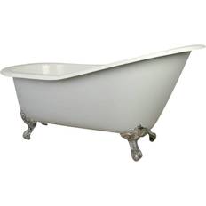 Claw Foot Bathtub Bathtubs Kingston Brass Claw Foot Bathtub Aqua Eden (NHVCT7D653129B1) 156.4x77.5