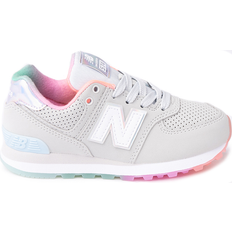 New Balance Little Kid's 574 - Grey/Multicolor