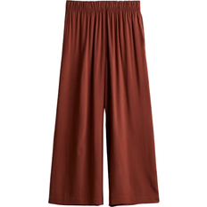 Braun Hosen & Shorts H&M 7/8 Length Pull-on Trousers - Rust Red