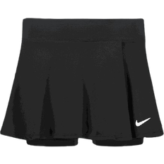 Nike Dame Skjørt Nike Court Dri-FIT Victory Women's Flouncy Skirt - Black/White