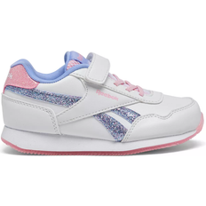 Reebok Kid's Royal CL Jog 3.0 - Footwear White/Lilac Glow/Pink Glow