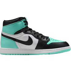 Men - Nike Air Jordan 1 Shoes Nike Air Jordan 1 Retro High OG M - White/Green Glow/Black