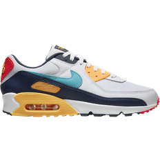 Nike Air Max 90 90's Neon Pack M - White/Thunder Blue/Racer Pink/Dusty Cactus