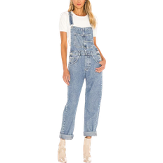 Blue Jumpsuits & Overalls Free People We The Free Ziggy Denim Overalls - Powder Blue