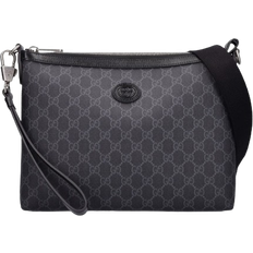 Gucci Umhängetaschen Gucci Retro Printed Messenger Bag - Black