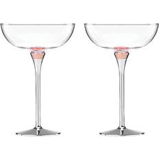 Lenox Kate Spade New York Rosy Glow 2-piece Wine Glass 2