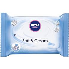 Beste Vaskekluter Nivea Soft & Cream Baby Wipes 63pcs