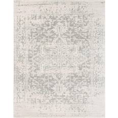 Gray Carpets Artistic Weavers Janine Vintage Medallion Gray 94x123"
