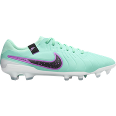 Nike Firm Ground (FG) - Unisex Soccer Shoes Nike Tiempo Legend 10 Pro FG Low-Top - Hyper Turquoise/Fuchsia Dream/Black
