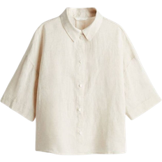 H&M Linen Shirt - Light Beige