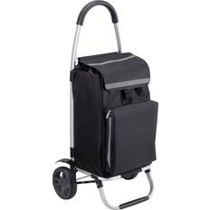 Metafranc Folding Shopping Trolley - Black