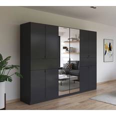 Rauch Ticao Metal Grey Kleiderschrank 271x210cm