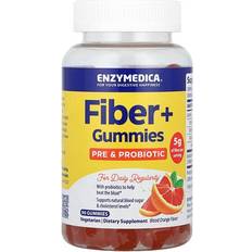 Enzymedica Fiber+ Gummies Pre & Probiotic Blood - Orange 90 Stk.