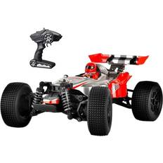 RC Racing Car 1:18 4WD RTR with 3 Battery Red