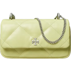 Tory Burch Mini Kira Diamond Quilt Flap Bag - Fresh Pear