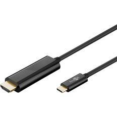 HDMI-kabler Goobay 4K 60Hz USB C - HDMI M-M 1.8m