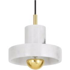 Tom Dixon Deckenleuchten Tom Dixon Stone Messing/Marmor Pendelleuchte