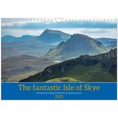 Bürobedarf Calvendo The fantastic Isle of Skye Wandkalender 2025 A4