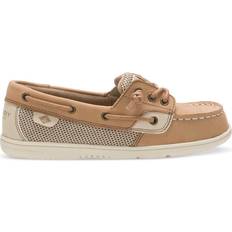 Low Top Shoes Children's Shoes Sperry Kid's Shoresider 3-Eye Boat - Linen Oat