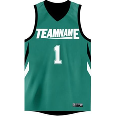 KXK Custom Reversible Basketball Jersey - Black/Green