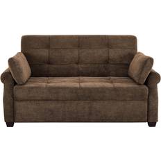 Lifestyle Solutions Honor Brown Sofa 72.6" 3 Seater