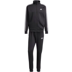 Høy krage Jumpsuits & Overaller adidas Basic 3-Stripes Fleece Tracksuit - Black