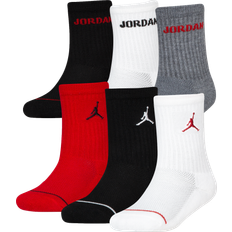 Children's Clothing Nike Big Kid's Jordan Legend Crew Socks 6-pack - Gym Red (BJ0343-RK2)