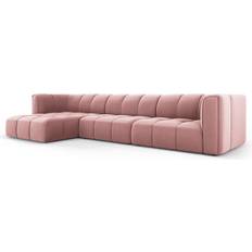 Kunststoff Sofas Perspectives Micadoni Pink Sofa 316cm 5-Sitzer