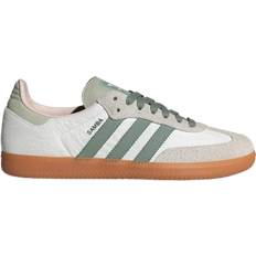 Adidas green sneakers adidas Samba OG W - Cloud White/Silver Green/Putty Mauve