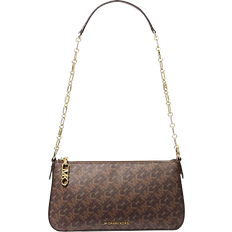 Empire Medium Chain Link Pochette - Brown/Luggage