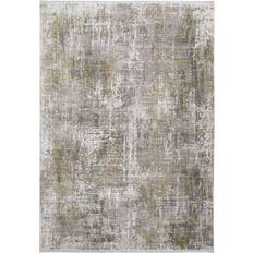 Grand Bazaar Lindstra Gradient Abstract White, Green, Gray 58x94"