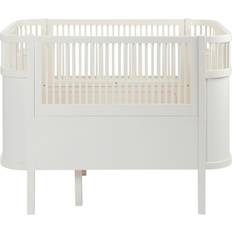 Sebra Baby & Junior Bed Classic White 75.8x155cm