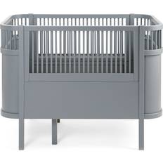Sebra Baby & Junior Bed Classic Grey 75.8x155cm