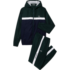 Blau - Tennis Jumpsuits & Overalls Lacoste Regular Fit Tennis Tracksuit - Green/Navy Blue/White