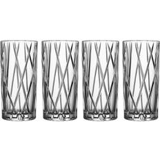 Glass Drink Glasses Orrefors City Highball Drink Glass 12.5fl oz 4