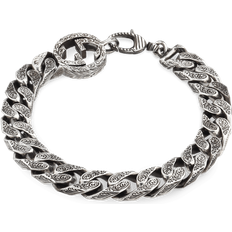 Gucci Interlocking Chain Bracelet - Silver
