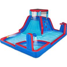 Toys Sunny & Fun Four Corner Inflatable Water Slide Park