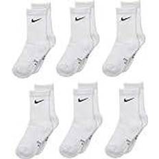 Socks Children's Clothing Nike Little Kid's Dri-Fit Crew Socks 6-pack - White