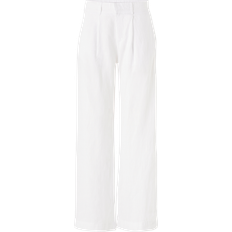 XXL Bukser Gina Tricot Linen Trousers - White